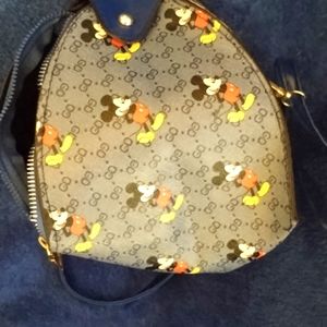 Mickey mouse clutch bag
